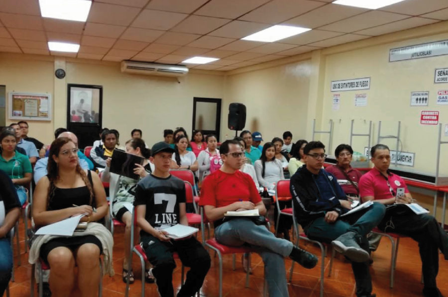 La Libertad training session